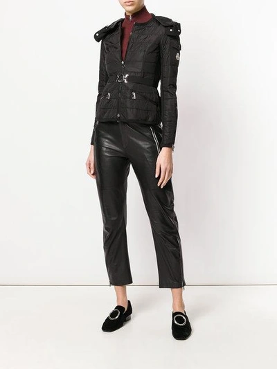 Shop Moncler Andradite Fitted Jacket In Black