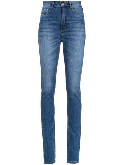 Shop Amapô High Waisted Jeans - Blue