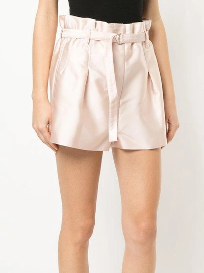 Shop 3.1 Phillip Lim Origami Shorts In Pink