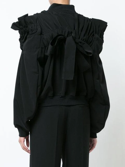 Shop Comme Des Garçons Structured Jacket In Black
