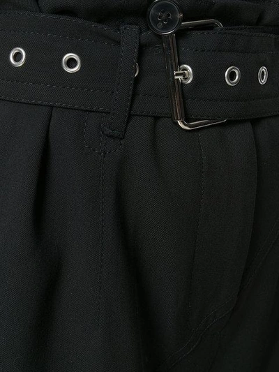 Shop 3.1 Phillip Lim Utility Belted Trousers - Black