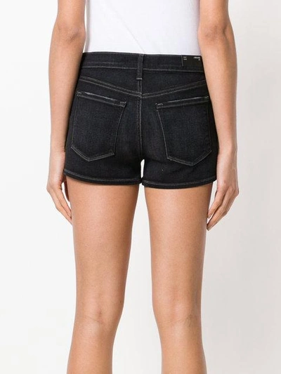 Shop J Brand Faded Short Shorts - Black