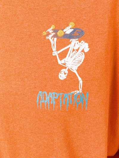 Shop Adaptation Logo Print Sweatshirt - Yellow & Orange