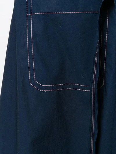 Shop Marni Stitch Detail Skirt
