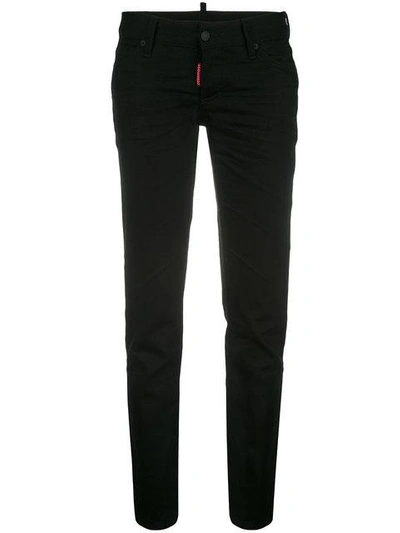 Shop Dsquared2 Be Cool Be Nice Skinny Jeans In Black