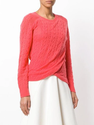 Shop Sies Marjan Twist Effect Jumper In Coral