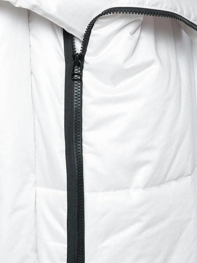 Shop 132 5. Issey Miyake Oversized Padded Coat In White