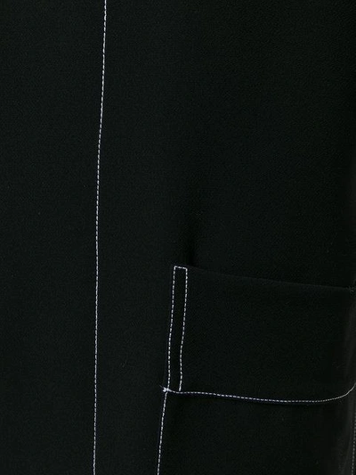 Shop Loewe Belted Duster Coat - Black