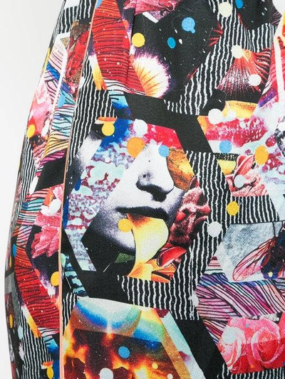 Shop Romance Was Born Cosmic Portal Trousers In Multicolour