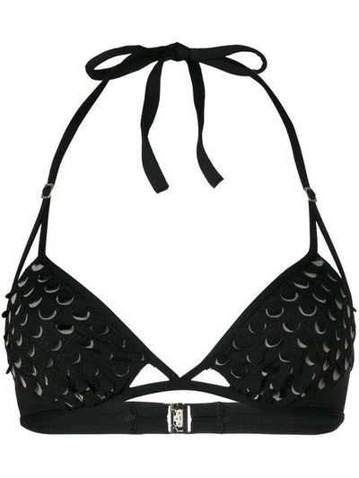 Shop La Perla Onyx Bikini Top In Black