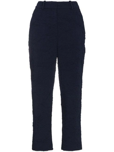 Shop Sies Marjan Willa Cropped Trousers In Blue