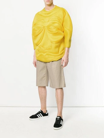 Shop Henrik Vibskov Face Resembling Jumper - Yellow