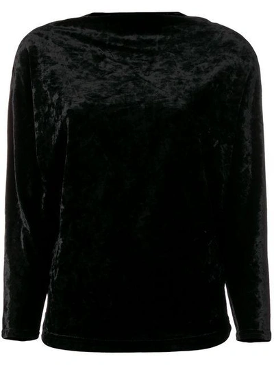 Shop Plein Sud Dolman Sleeve Blouse In Black