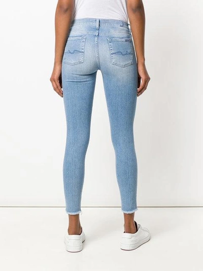 Shop 7 For All Mankind Cropped Skinny Jeans