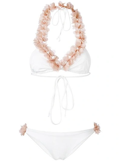 Shop La Reveche Jamila Bikini In White