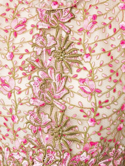 Shop Giambattista Valli Floral Embroidery Dress