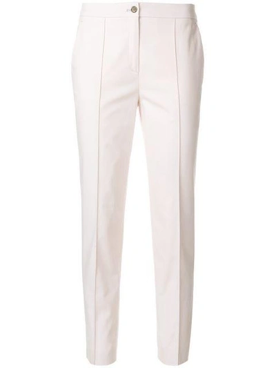 Shop Jil Sander Cropped Tailored Trousers