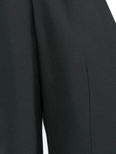 Shop Derek Lam Bicolored Collarless Tailored Jacket - Black