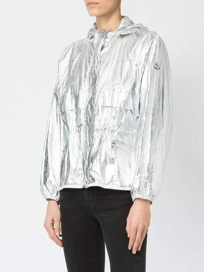Shop Moncler Jais Jacket In Metallic