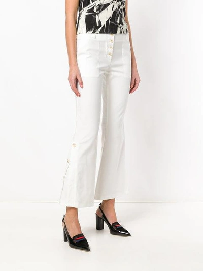 Shop Proenza Schouler Flared Pants In White