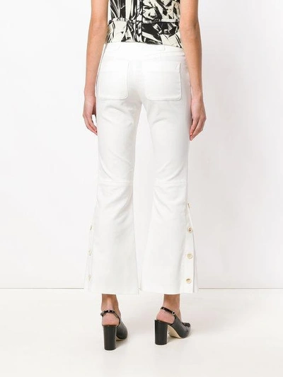 Shop Proenza Schouler Flared Pants In White