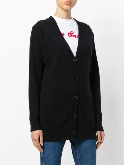 Shop P.a.r.o.s.h . V-neck Cardigan - Black