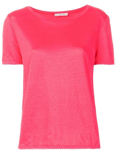 Shop Le Tricot Perugia Basic T In Pink