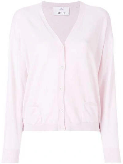 Shop Allude V In Pink