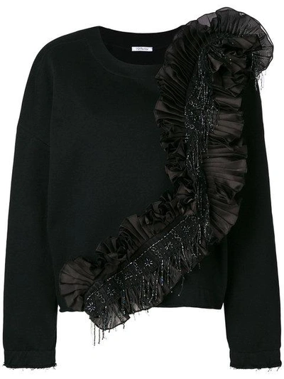 Shop Parlor Flared Style Blouse - Black