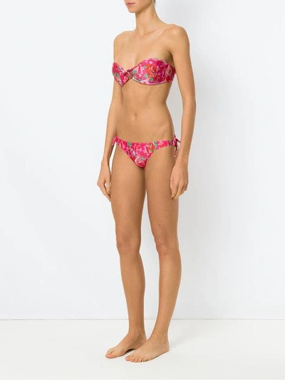 Amir Slama Strapless Bikini Set