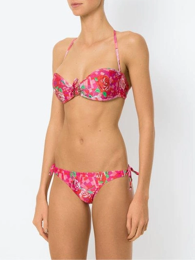 Amir Slama Strapless Bikini Set