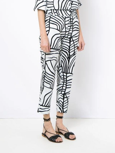 Shop Andrea Marques Printed Straight
