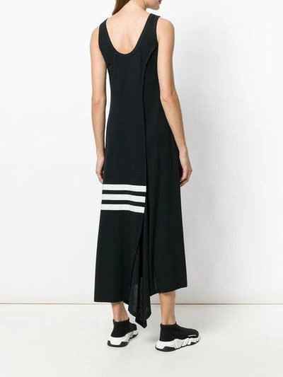Shop Y-3 Stripe Detailed Vest Dress - Black