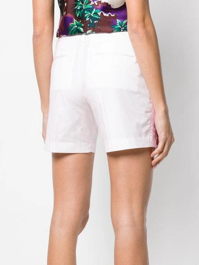 Shop Dsquared2 Tinsel Detail Shorts In Pink