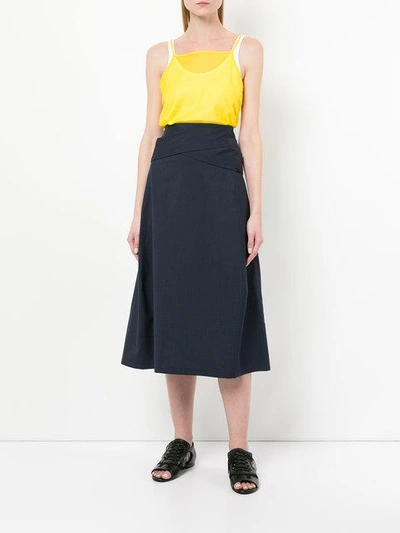 Shop Nehera Sidi A-line Skirt In Blue