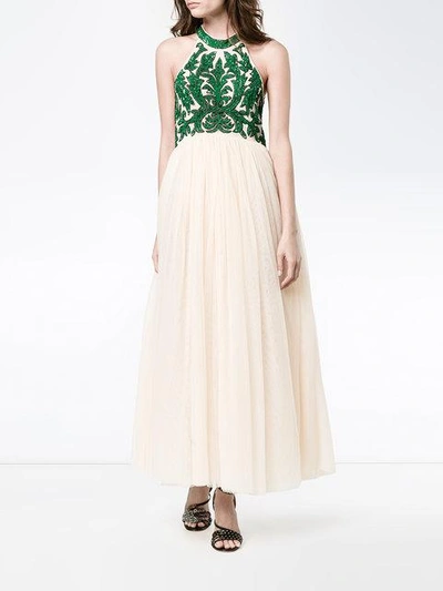 Ganni Colby Tulle Sequin Dress ModeSens