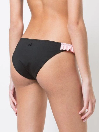 Shop Morgan Lane Lulu Bikini Bottom In Black