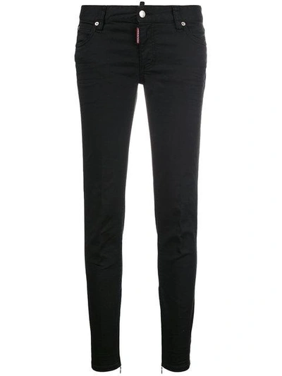 Shop Dsquared2 Twiggy Jeans - Black
