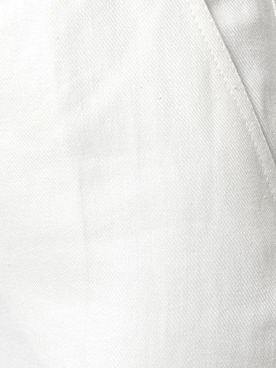 Shop Max Mara Wide-leg Trousers In White