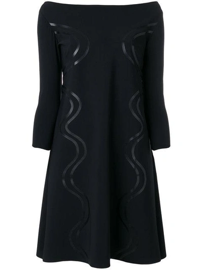 Shop Chiara Boni La Petite Robe Frida Dress In Black