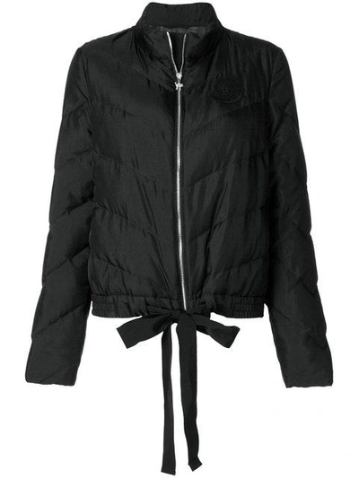 Shop Moncler Pirouette Down Jacket - Black