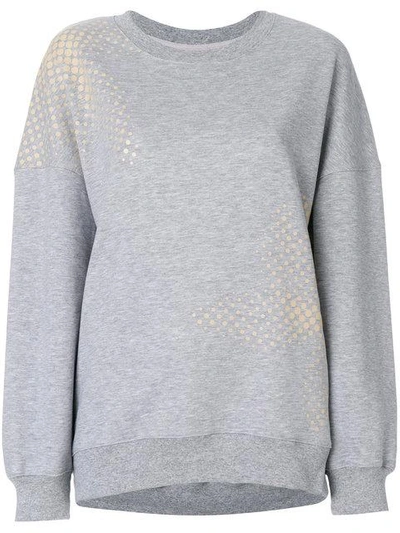 Shop Ioana Ciolacu Printed Sweatshirt - Grey