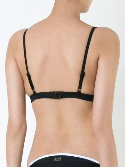 Shop Duskii Waimea Bay Bikini Top In Black