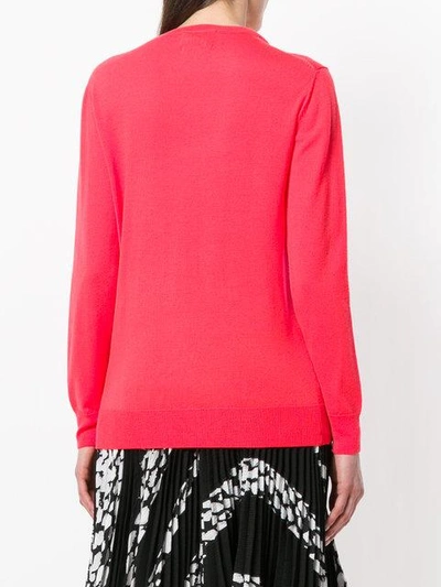 Shop Markus Lupfer Butterfly Sequin Sweater - Red