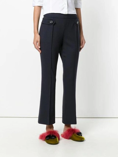 Shop Prada High-waisted Trousers