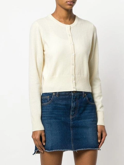 Shop N•peal Cashmere Round Neck Cardigan