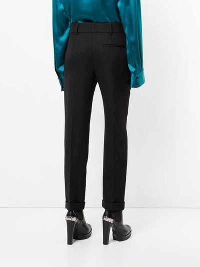 Shop Haider Ackermann Straight Leg Trousers - Black