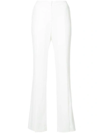 Shop Goen J Wide-leg Trousers In White