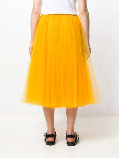 Shop N°21 Nº21 Tutu-style Full Skirt - Orange