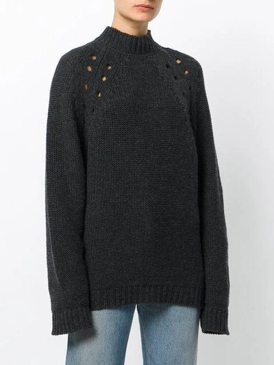 Shop Fine Edge Mock Neck Jumper